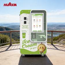 Turn 0.91㎡ into a 24/7 Profit Center: HUAXIN B83 Max Robotic Ice Cream Station